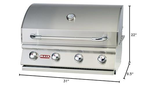 Bull Outdoor Products 26039 Natural Gas Outlaw Drop-In Grill Head - CookCave