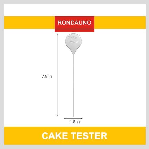 Cake Tester, 2 Packs Cake Testers for Baking and Cakes Testing Stick Doneness Endurance CakeTester Skewer 7.9 in Stainless Steel Rondauno - CookCave