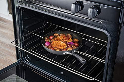 Calphalon 10-Piece Pots and Pans Set, Nonstick Kitchen Cookware with Stay-Cool Stainless Steel Handles, Black - CookCave