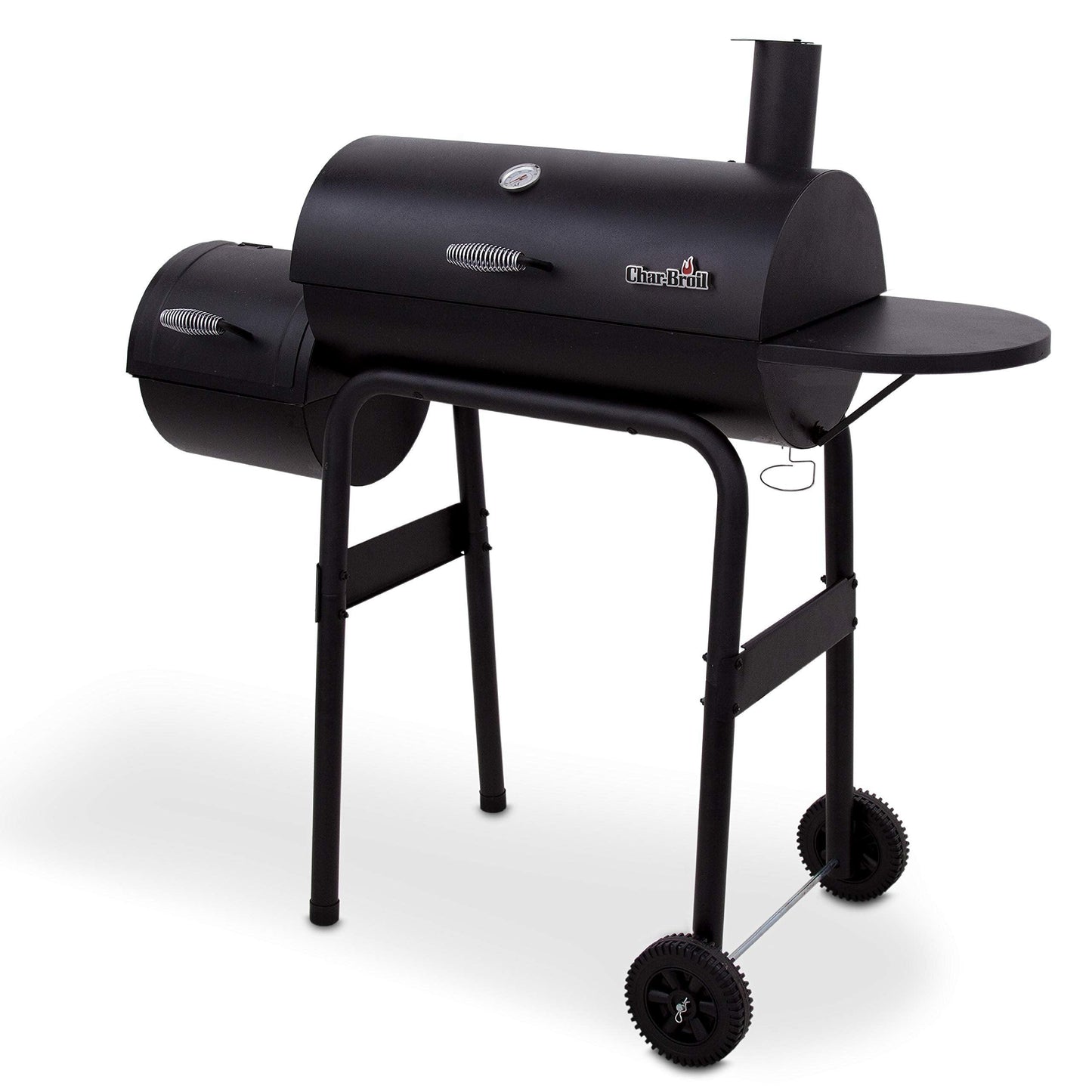 Char-Broil 12201570-A1 American Gourmet Offset Smoker, Black,Standard - CookCave