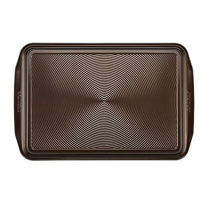 Circulon Nonstick Bakeware Set with Nonstick Bread Pan, Baking Pans, Baking Sheets, Cookie Sheets, Cake Pan and Muffin Pan / Cupcake Pan - 10 Piece, Chocolate Brown - CookCave