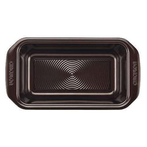 Circulon Nonstick Bakeware Set with Nonstick Bread Pan, Baking Pans, Baking Sheets, Cookie Sheets, Cake Pan and Muffin Pan / Cupcake Pan - 10 Piece, Chocolate Brown - CookCave