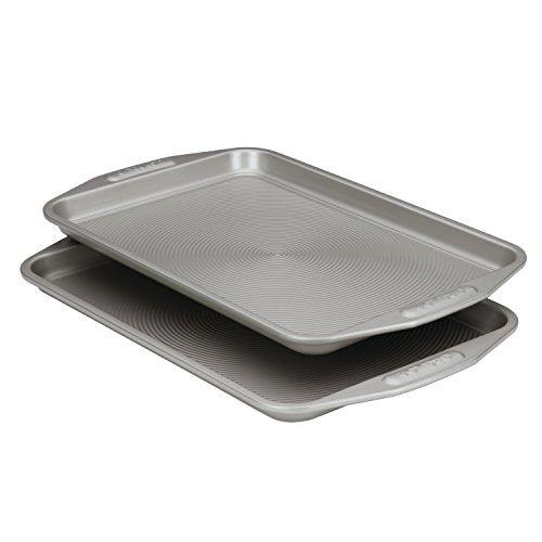 Circulon Total Bakeware Set Nonstick Cookie Baking Sheets, 2 Piece, Gray - CookCave