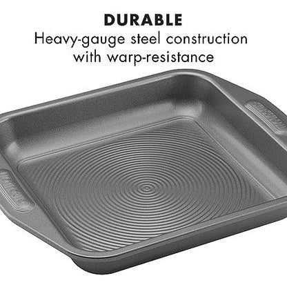 Circulon Total Bakeware Set Nonstick Cookie Baking Sheets, 2 Piece, Gray - CookCave