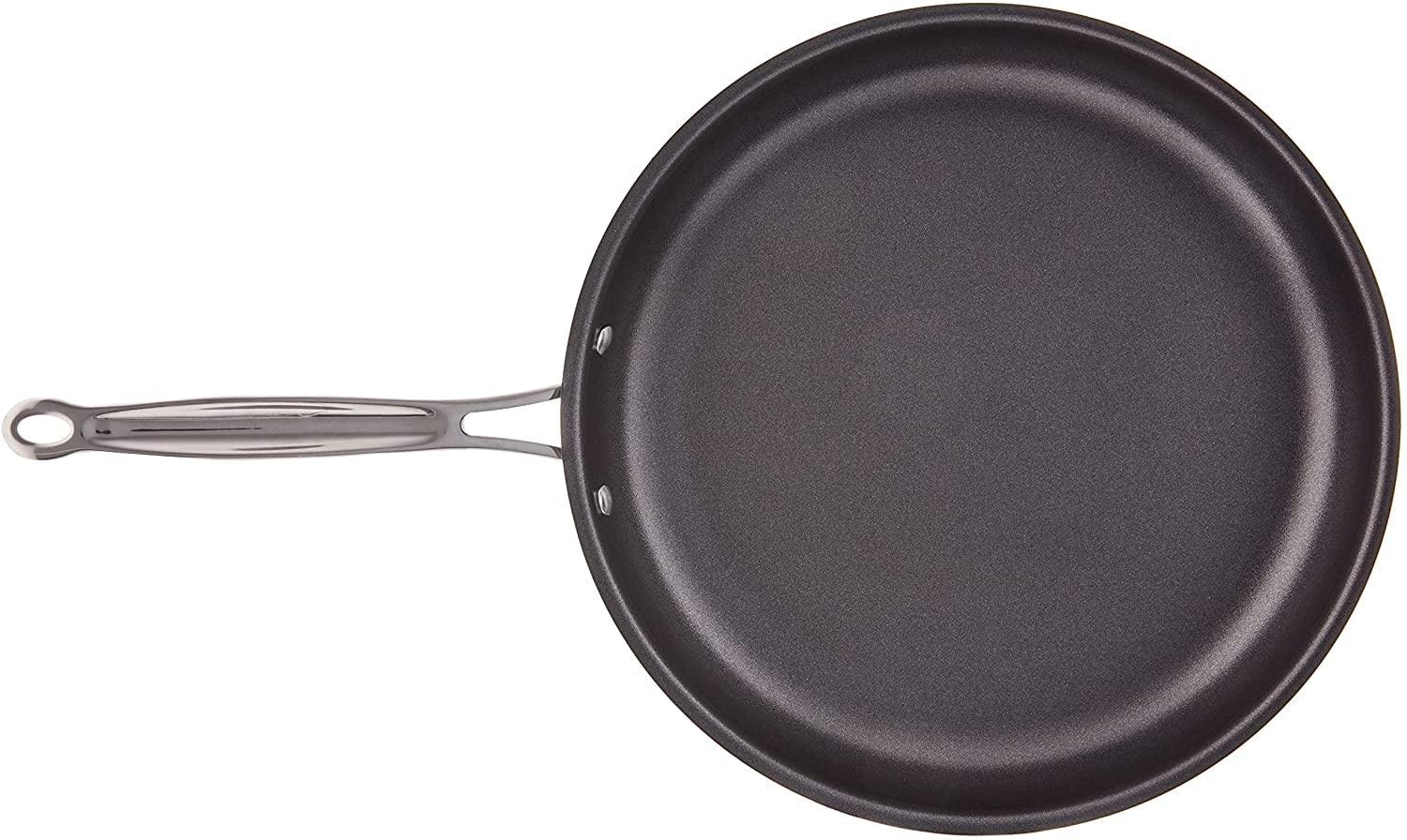 Cuisinart 12-Inch Skillet, Nonstick-Hard-Anodized with Glass Cover, 622-30G - CookCave