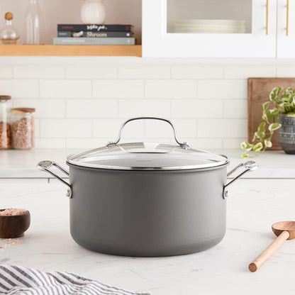 Cuisinart 644-24 Chef's Classic 6-Quart Nonstick-Hard-Anodized, Stockpot w/Cover - CookCave