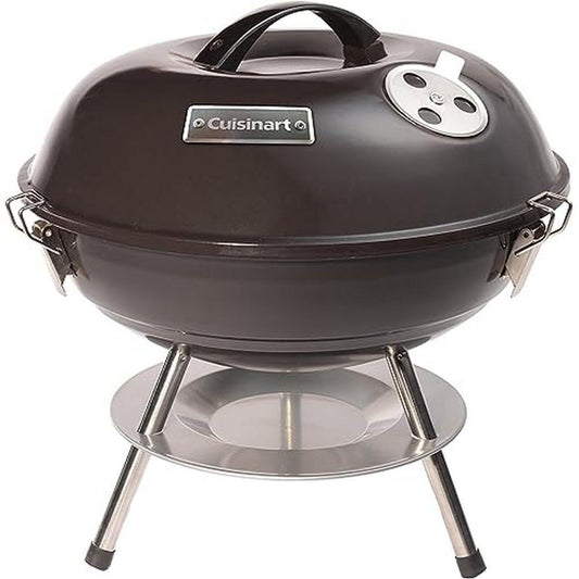 Cuisinart CCG-190 Portable Charcoal Grill, 14-Inch, Black - CookCave