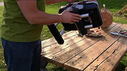 Cuisinart CGG-180T Petit Gourmet Portable Tabletop Propane Gas Grill, Red 17.6 x 18.6 x 11.8-Inch - CookCave