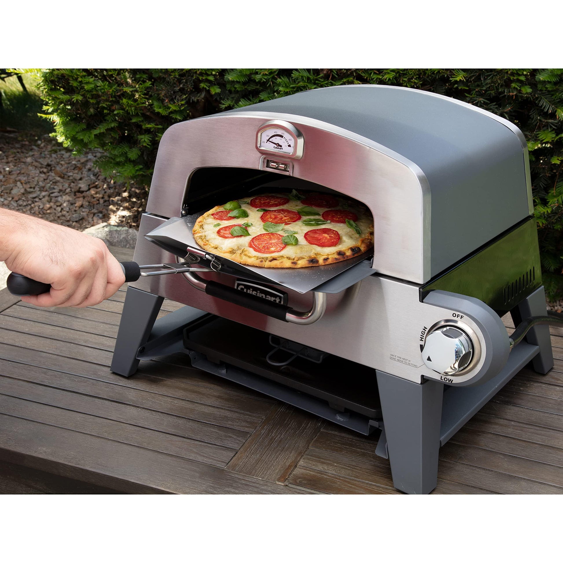 Cuisinart CGG-403 3-in-1 Pizza Oven Plus, Griddle, and Grill - CookCave