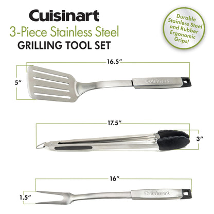 Cuisinart CGS-5020 BBQ Tool Aluminum Carrying Case, Deluxe Grill Set, 20-Piece - CookCave