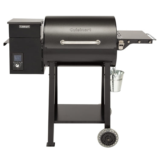 Cuisinart CPG-465 Portable Wood Pellet Grill & Smoker with Digital Controller, 465 sq. inch Cooking Space, 8-in-1 Cooking Capabilities - Smoke, BBQ, Grill, Roast, Braise, Sear, Bake, & Char-Grill - CookCave