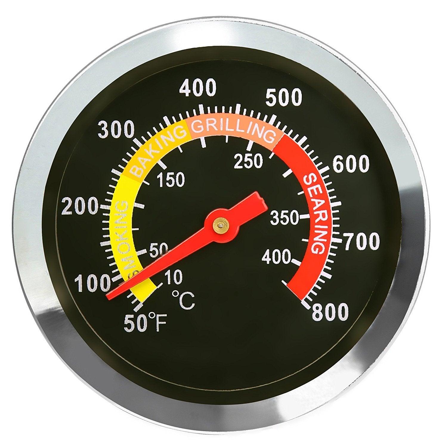 DOZYANT BBQ Charcoal Grill Smoker Temperature Gauge Pit Barbecue Therm ...