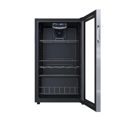 EdgeStar BWC121SS 19 Inch Wide 105 Can Capacity Extreme Cool Beverage Center - CookCave