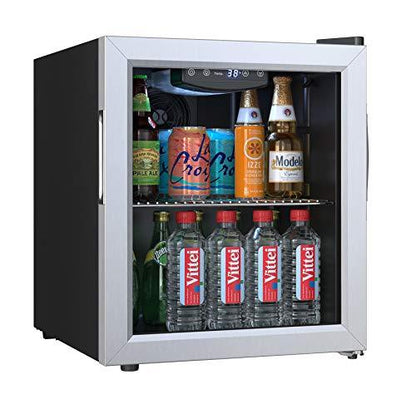 EdgeStar BWC71SS 18 Inch Wide 52 Can Capacity Extreme Cool Beverage Center - CookCave