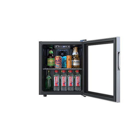 EdgeStar BWC71SS 18 Inch Wide 52 Can Capacity Extreme Cool Beverage Center - CookCave