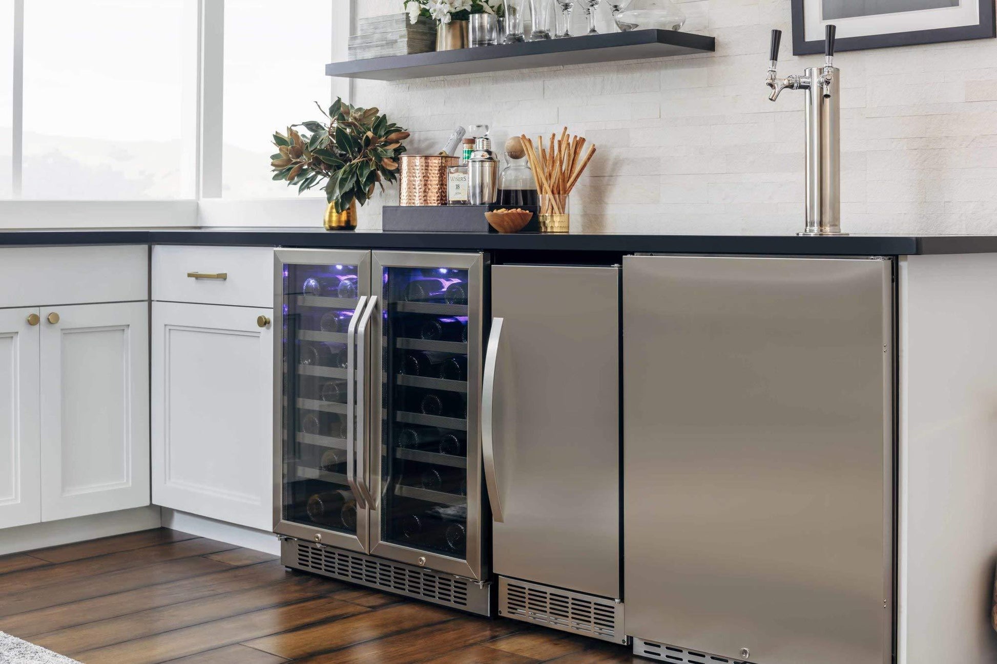 EdgeStar IB450SSP 50 lb. 15 Inch Wide Undercounter Clear Ice Maker with Drain Pump - CookCave