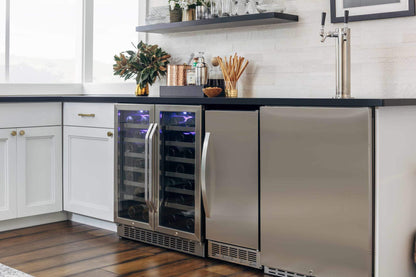 EdgeStar IB450SSP 50 lb. 15 Inch Wide Undercounter Clear Ice Maker with Drain Pump - CookCave