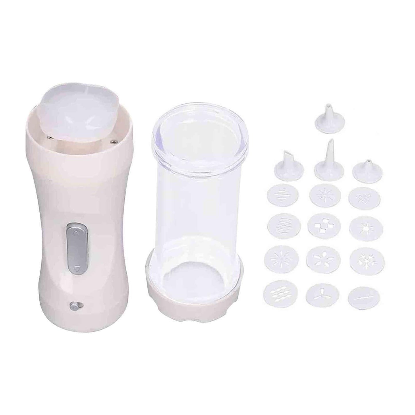 Electric Cookie Press Gun, Spritz Cookie Press For Baking, Cookie Press Gun Kit, Cookie Molds, Churro Maker, Biscuit Cutter, Cookie Decorating Kit for Cookie Baking - CookCave