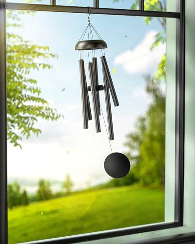 FORNIHE Large Outdoor Wind Chime, Outside, 32 Inch Aluminum, Longing Wind Chime, Commemorate The Loss of a Loved one, Bereavement Memorial Gifts, Sympathy Gift to Mourn The Loss of a Mother, Father - CookCave