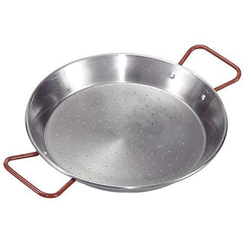 Garcima 11-inch Carbon Steel Paella Pan, 28cm - CookCave