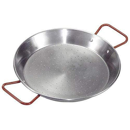 Garcima 11-inch Carbon Steel Paella Pan, 28cm - CookCave