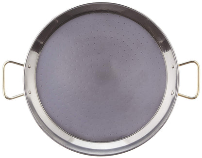 Garcima 16-Inch Stainless Steel Paella Pan, 40 cm - CookCave