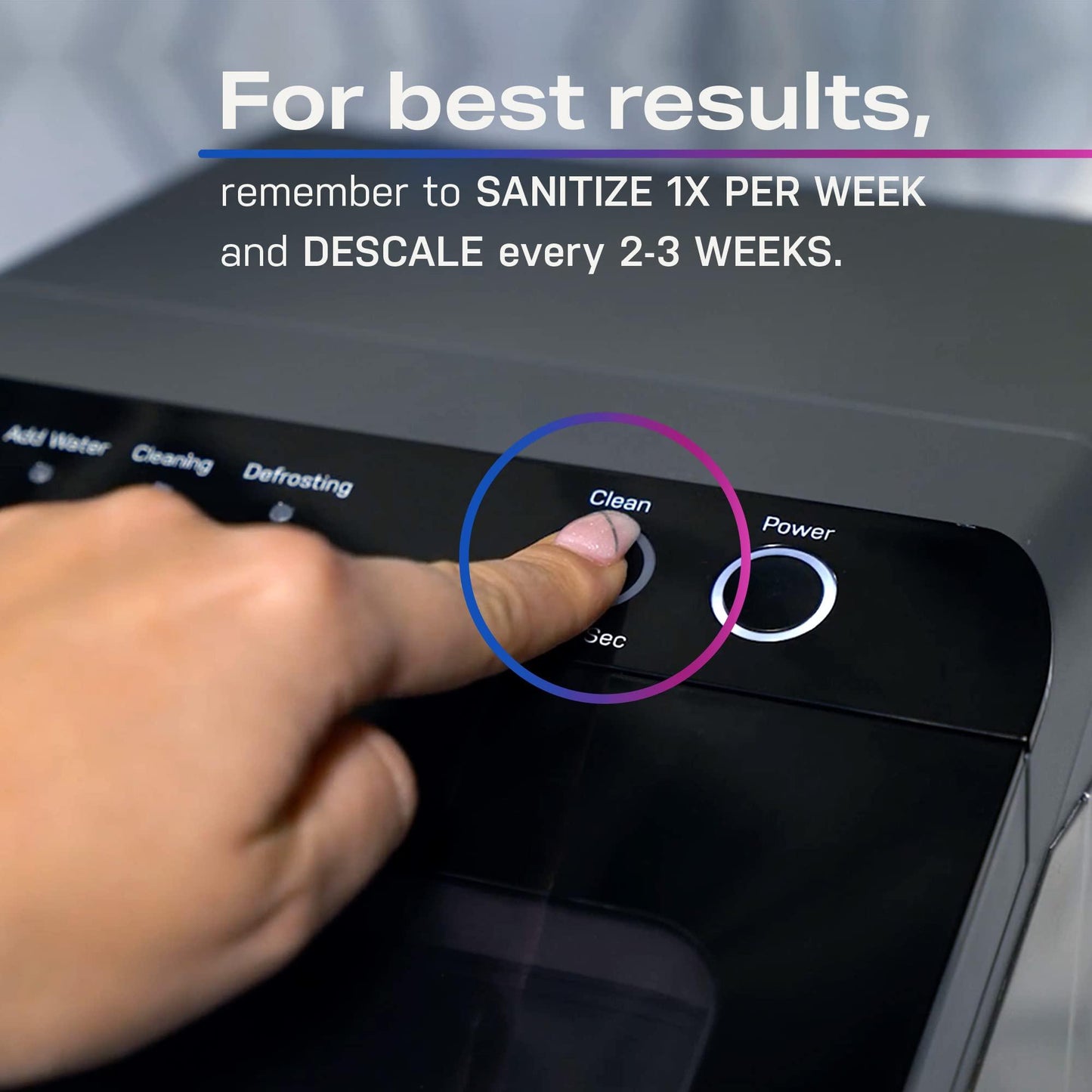 GE Profile Opal 1.0 Nugget Ice Maker| Countertop Pebble Ice Maker | Portable Ice Machine Makes up to 34 lbs. of Ice Per Day | Stainless Steel Finish - CookCave