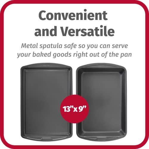 GoodCook Everyday Nonstick Steel 5pc Bakeware Set, Gray - CookCave