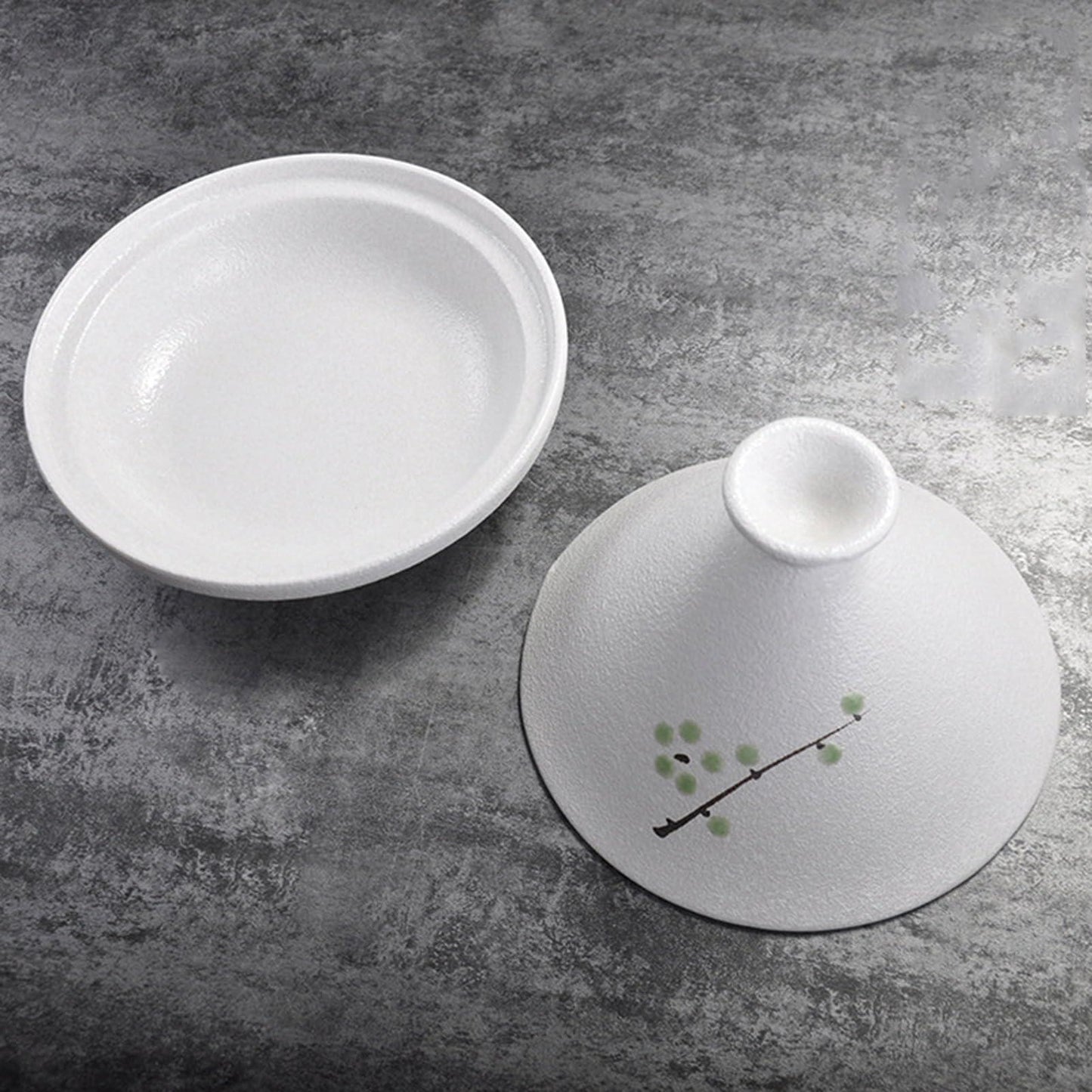 Hand Painted Ceramic Tagine Pot Handmade Moroccan Tagine Pot Non Stick Soup Pot Slow Cooker With Cone-Shaped Closed Lid For Casserole Dish,#2 - CookCave