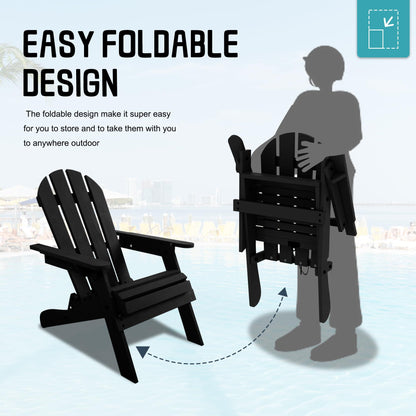 HOLTICO Kids Adirondack Chair, Outdoor Wooden Accent Toddler Adirondack Chair, Folding Adirondack Chair, Comfortable Kids Fire Pit Lounge Chairs for Yard, Garden, Patio - CookCave