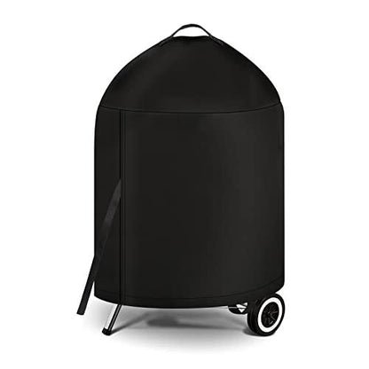 iCOVER Grill Cover for Weber 22 Inch Charcoal Kettle- Heavy Duty Waterproof BBQ Cover for Weber Char-Broil 22 Inch Charcoal Kettle Grills - CookCave