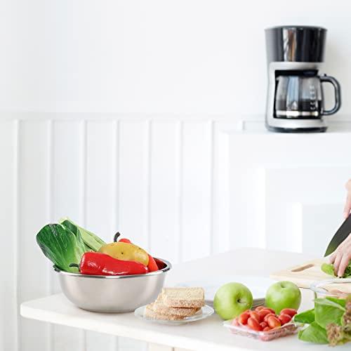 Innouse 4 Packs Stainless Steel Mixing Bowls, Metal Kitchen Prep Bowls - CookCave