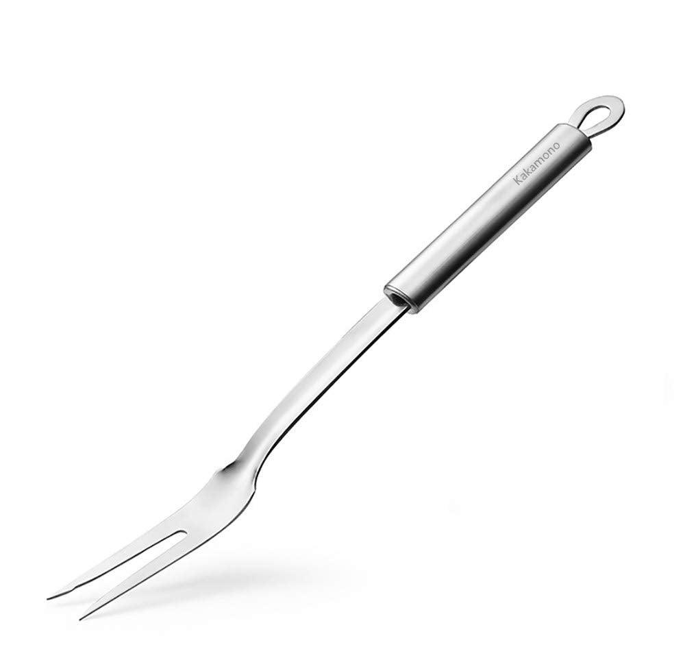 Kakamono Carving Fork Stainless Steel Barbecue Meat Forks BBQ Kitchen Tool (12 Inch) - CookCave