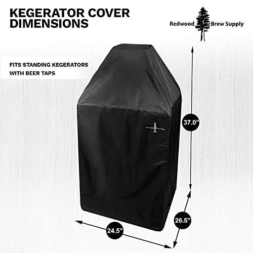 Kegerator Cover for Outdoor Use, Protect your Residential Keg - by Redwood Brew Supply - CookCave