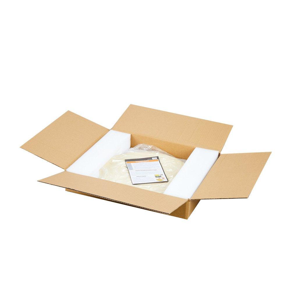 KIBOW 15" Round Cordierite Ceramic Pizza Grilling Stone for Ovens & Grills - CookCave