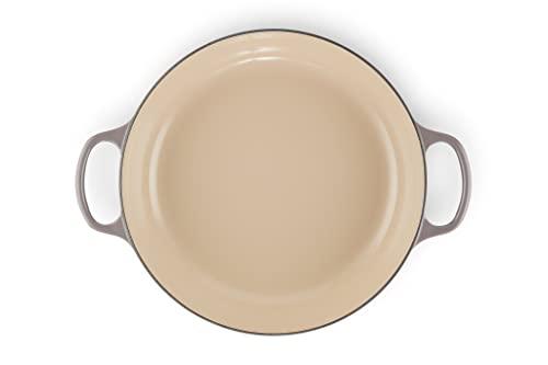 Le Creuset Enameled Cast Iron Signature Braiser, 5 qt. , Oyster - CookCave