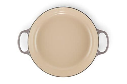 Le Creuset Enameled Cast Iron Signature Braiser, 5 qt. , Oyster - CookCave