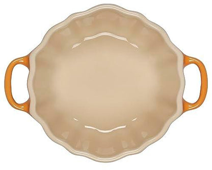 Le Creuset Stoneware Figural Pumpkin Petite Cocotte, 12 oz., Persimmon - CookCave