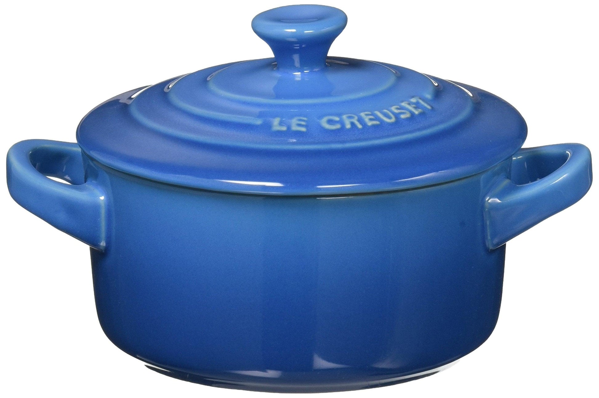 Le Creuset Stoneware Mini Round Cocotte, 8 oz., Marseille - CookCave
