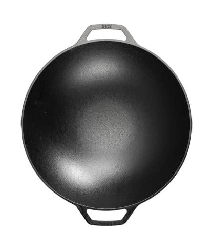 Lodge Cast Iron 14" Wok - CookCave