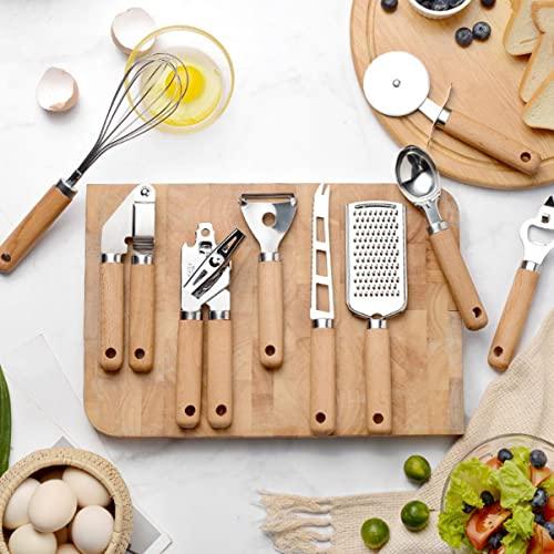 MAGICLULU 1 Set 9pcs Baking Tool Set Cookware Kitchen Gadgets Hand Tools Silicone Baking Pan Pasta Spoon Silicone - CookCave