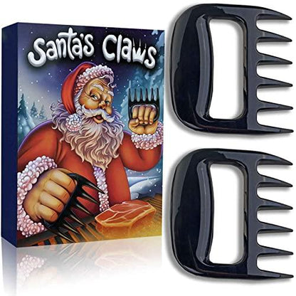 Meat Claws for Shredding. Santa's BBQ Claws. Funny Stocking Stuffers for Men Dads Grillers, Boss Boyfriend Christmas Gift Box. Barbecue Pulled Pork Shredder Funny Grill Tool Pelto Kitchen Gadget - CookCave
