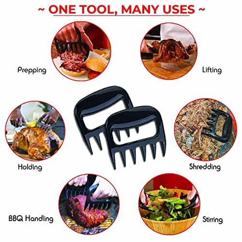 Meat Claws for Shredding. Santa's BBQ Claws. Funny Stocking Stuffers for Men Dads Grillers, Boss Boyfriend Christmas Gift Box. Barbecue Pulled Pork Shredder Funny Grill Tool Pelto Kitchen Gadget - CookCave