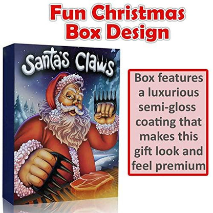 Meat Claws for Shredding. Santa's BBQ Claws. Funny Stocking Stuffers for Men Dads Grillers, Boss Boyfriend Christmas Gift Box. Barbecue Pulled Pork Shredder Funny Grill Tool Pelto Kitchen Gadget - CookCave