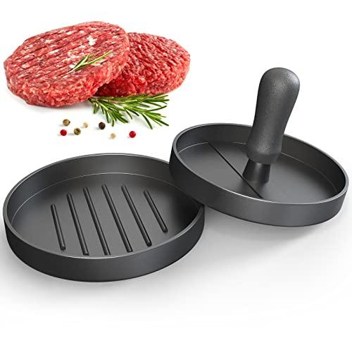 Naitesen Hamburger Press Patty Maker Burger Patty Maker Non-Stick Burger Smasher Cooking Gadgets for Kitchen Baking - CookCave