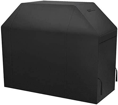 NEXCOVER 55 Inch Grill Cover - Heavy Duty Waterproof and Weather Resistant BBQ Cover for Weber, Char Broil, Nexgrill - Fade Resistant, Black - CookCave