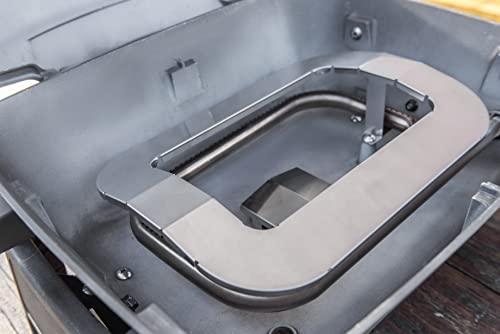 Nexgrill 1-Burner Portable Propane Gas Grill, 10,000BTUs, Perfect for Camping, Outdoor Cooking, Outdoor Kitchen, Patio, Garden, Premium Build and Style, Dark Grey & Black - CookCave