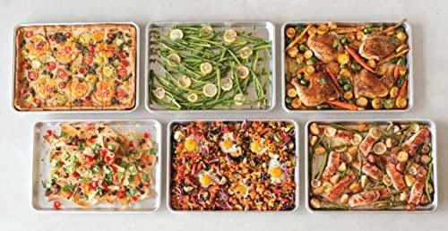 Nordic Ware Natural Aluminum Commercial Baker's Half Sheet - CookCave