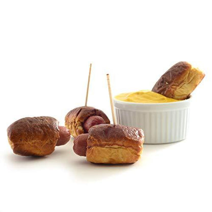 Norpro 3oz/90ml Porcelain Ramekins, Set of 6, One Size, White - CookCave