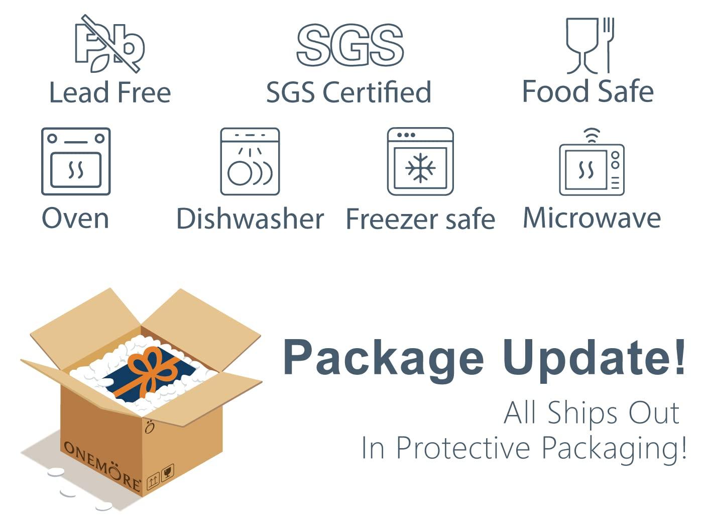 ONEMORE Ramekins 6 oz Oven Safe, Ceramic Souffle Dishes Baking Cups for Creme Brulee Pudding Custard Ice Cream Charcuterie Board Mini Bowls Set of 6 - Creamy White - CookCave